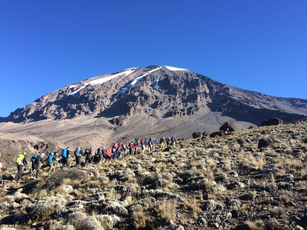 Kilimanjaro - de hoogste berg van Afrika