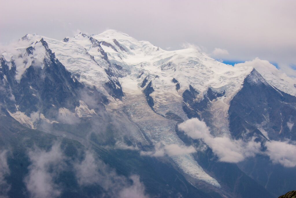 Gletsjer Mont Blanc